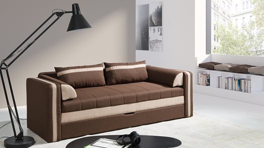 Sofa EUFORIA ciemny lux 12+24