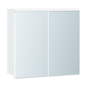 Szafka łazienkowa z lustrem LP6 biały